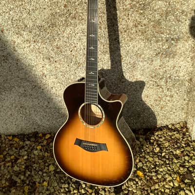 Taylor 654ce 2003 - 2008 - Tobacco Sunburst image 2