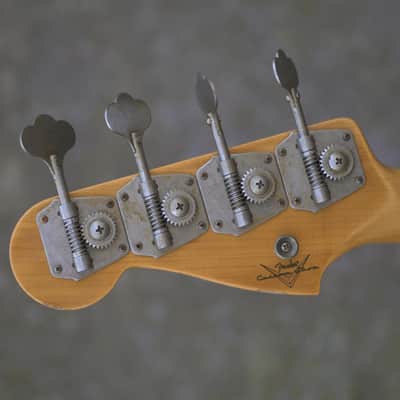 Fender Custom Shop '64 Precision Bass, Relic - Bleached 3-color Sunburst image 6