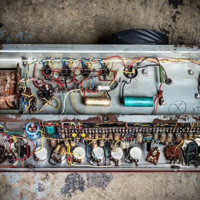 Vox AC-30 X - Red Panel Integral Top Boost - Rare image 9