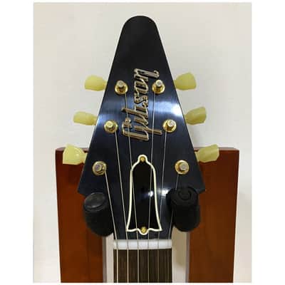 Gibson 58 Korina Flying V White Pickguard VOS image 14