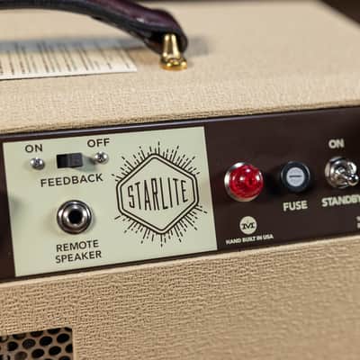 Magnatone Starlite Reverb 8W 1x10" Class A Combo Amp – Blonde w/ Oxblood image 4