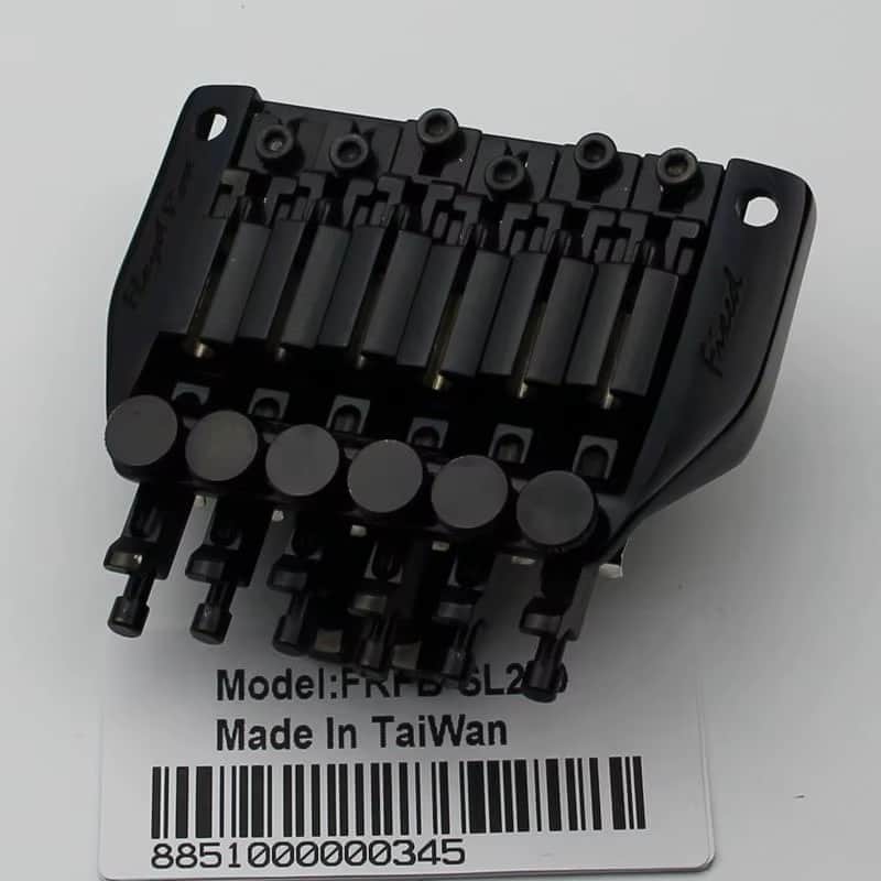 Floyd Rose Black Fixed Guitar Bridge Tremolo System image 1