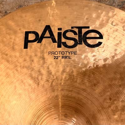 Goldilocks Paiste TRADITIONAL PROTOTYPE 22” LIGHT COMPLEX Ride Crash High Profile 2494 g Unique image 3