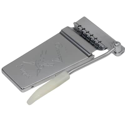 Maestro Vibrola AC/DC "Lightning Bolt Lyra" Chrome image 1