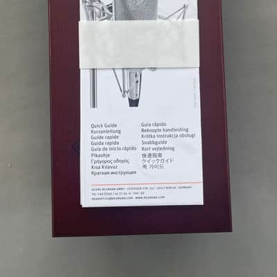FACTORY NEW Neumann TLM 103 Large Diaphragm Cardioid Condenser Microphone 1997 - Present - Nickel image 2