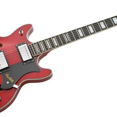 Hagstrom Alvar - Wild Cherry Transparent image 2