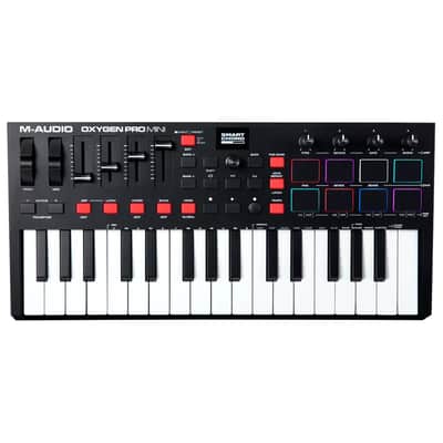 M-Audio Oxygen Pro Mini USB MIDI Controller Keyboard