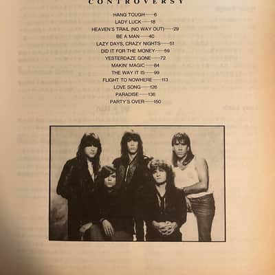 Tesla - The Great Radio Controversy - Guitar and Bass tab / tablature Book - Japan image 3