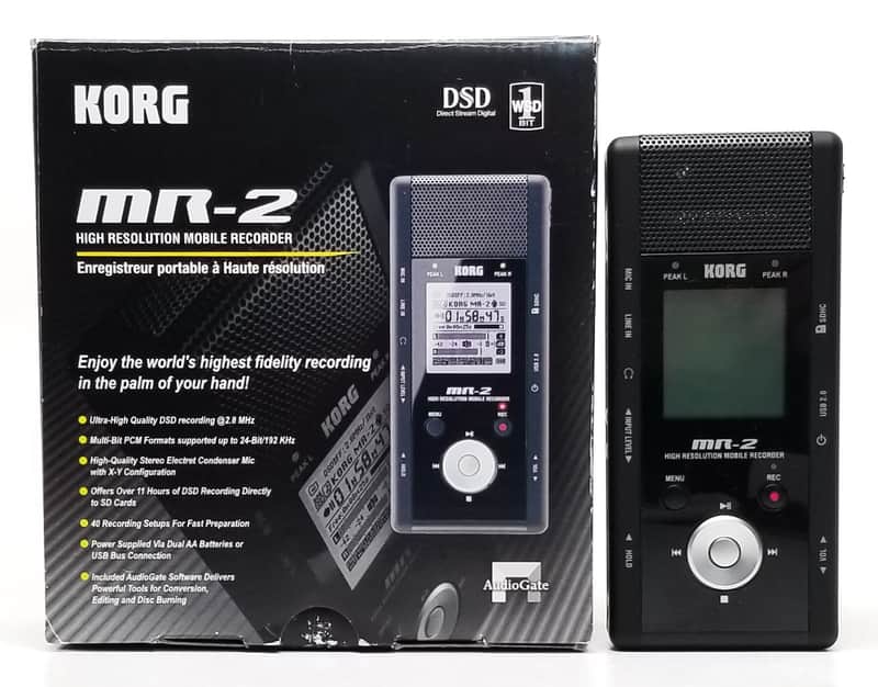 used Korg MR-2 High Resolution Mobile Recorder, Mint Condition with Box! image 1