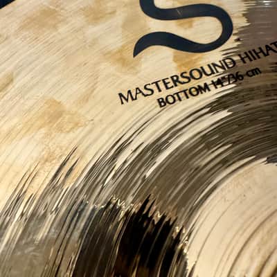 Zildjian 14" S Series Mastersound Hi-Hat Cymbals (Pair) 2016 - Present - Brilliant image 7