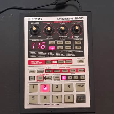 Boss SP-303 Dr. Sample 2001 - 2005 - Silver image 2