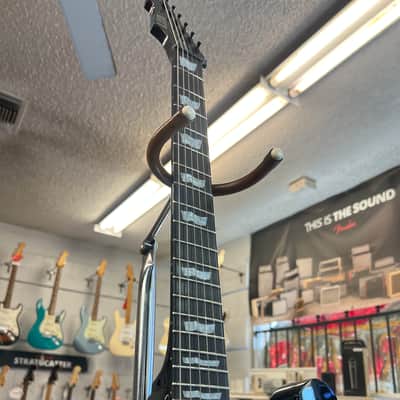ESP LTD Phoenix-201 6 String Electric Guitar in black image 6