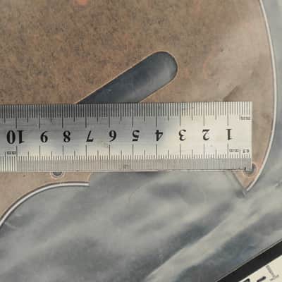 1980's Tokai Japan NOS T-234 Telecaster Pickguard (3-Ply Brown Celluloid) image 10