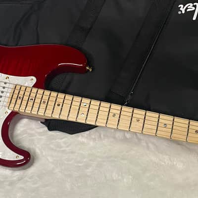 NEW ! Fender Richie Kotzen Stratocaster - Transparent Red Burst - Made in Japan - Authorized Dealer - 8.1 lbs - G05405 image 6