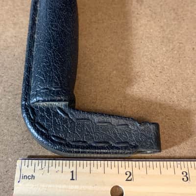 Vintage 1980s Bass Guitar Case Handle - Black - Hard Plastic - NO HARDWARE image 6