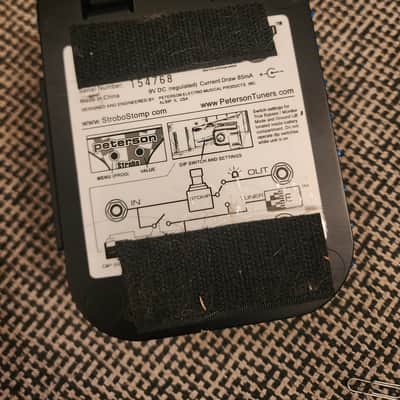 Peterson VS-S StroboStomp Pedal Tuner 2000s - Blue image 2