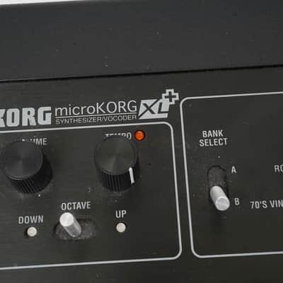Korg microKORG XL+ 37-Key Synthesizer/Vocoder 2012 - 2019 - Black image 2