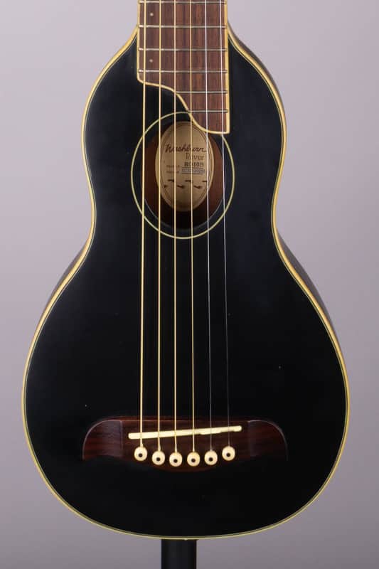 Used Washburn Rover Travel Guitar With Bag image 1