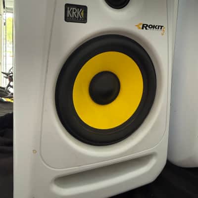 KRK Rokit 5 Generation 3 Studio Monitor - White(Pair) image 3