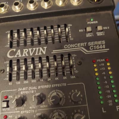 Carvin C1644 concert series mixer 2000 to 2010 - Black image 1