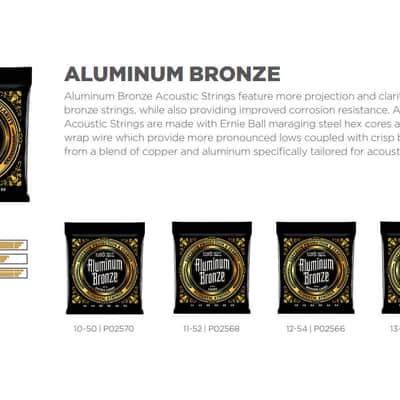 Light Aluminum-Bronze Acoustic Guitar String Set 11-52 Gauge High-Projection & Definition Copper+Aluminum Blended Alloy-Wnd Over M-Steel Hex-Core image 4