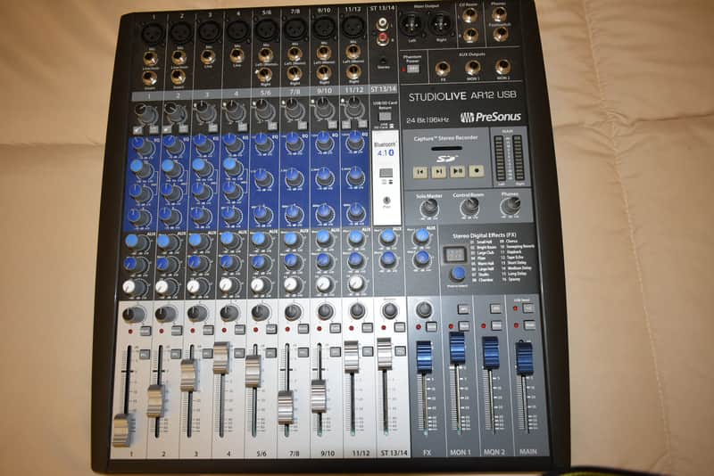 PreSonus StudioLive AR12 Hybrid USB Mixer Interface 2010s - Standard image 1