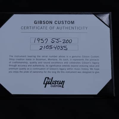 Gibson Custom Historic 1957 SJ-200 - AN (#035) Bild 24