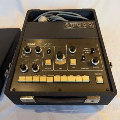 Korg Minipops SR-120 1970s Analogue Drum Machine. image 1