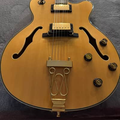 Epiphone Emperor II Hollowbody Archtop Electric Guitar – Natural – 2006 – w/ Soft Case image 23