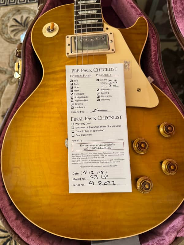 Gibson Custom Shop Limited Run '59 Les Paul Standard Reissue with