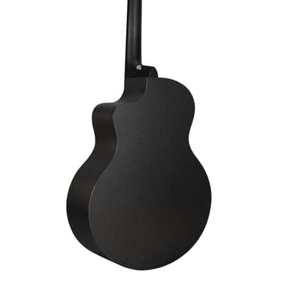 Natasha X Carbon with NS3 Pickup - 3K Carbon Fiber Acoustic Guitar 2024 image 2