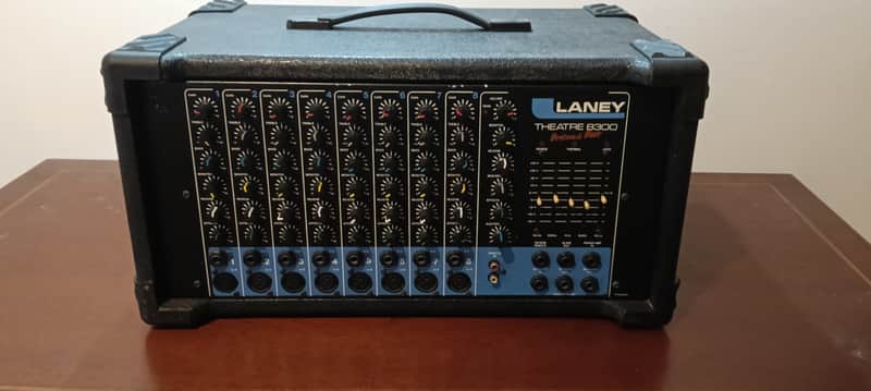 Laney Theatre 8300 8-Channel Powered Mixer Amplifier Vintage image 1