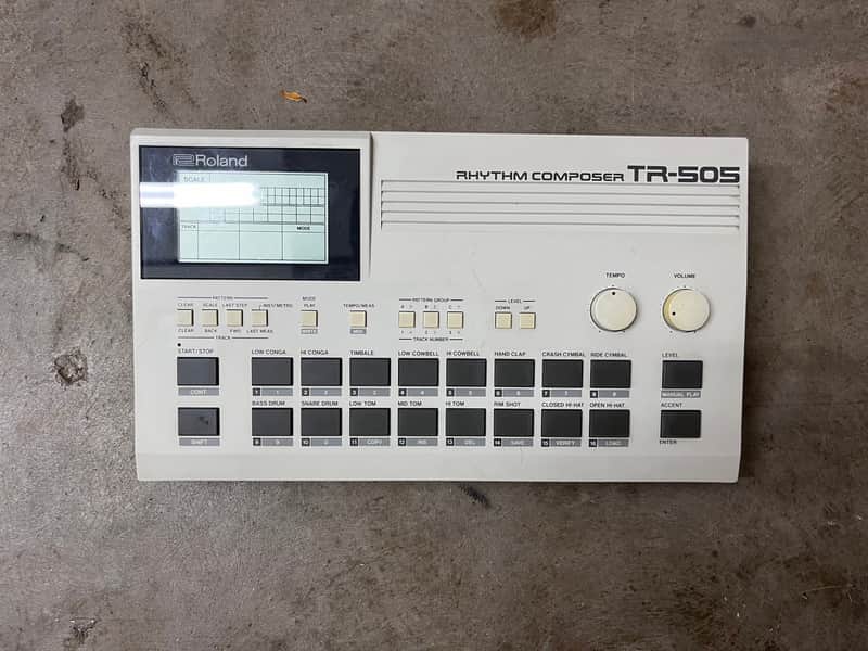 Roland TR-505 Rhythm Composer 1980s - White image 1