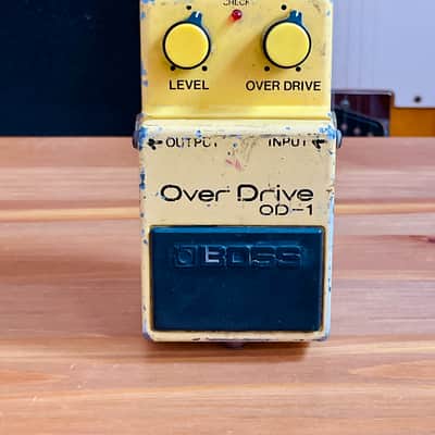 Boss OD-1 Over Drive (Black Label) 1977 - 1985 image 2