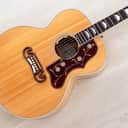 2019 Gibson SJ-200 Standard Jumbo Acoustic Electric Guitar Antique Natural w/ LR Baggs, Case