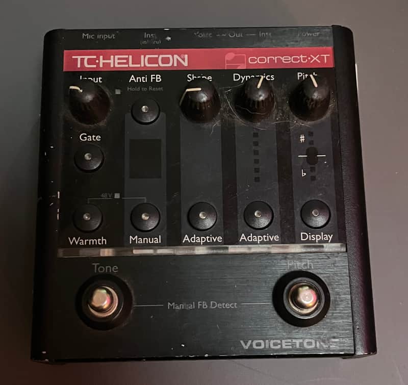 TC Helicon VoiceTone Correct XT | Reverb