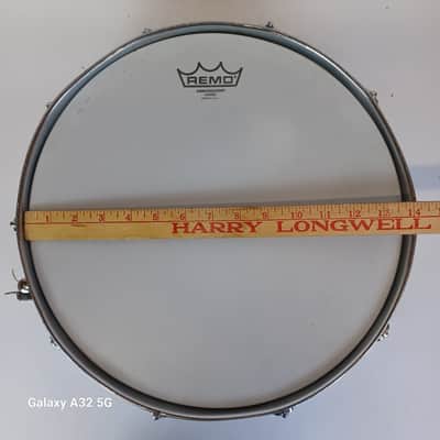 Ludwig Supraphonic 5x14"Snare Drum Blue/Olive #928722 10Lug Chicago Vintage 1972 image 19