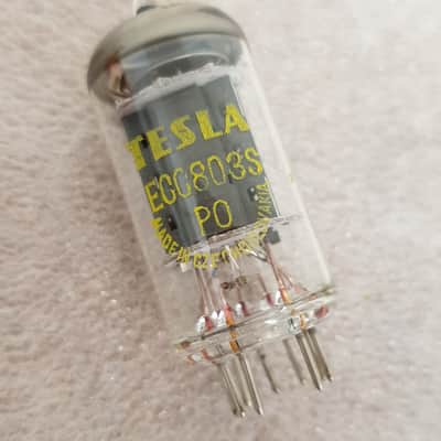 Tesla ECC803S Tube Long Plate 1 piece, New, Boxed, Tested image 1