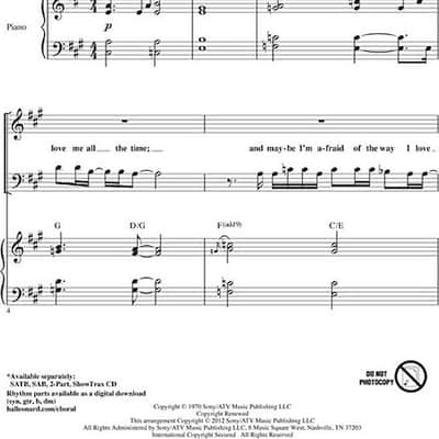 Maybe I'm Amazed - from Joyful Noise image 1