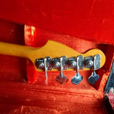 Richie's Guitar Shop Jazz Bass Sunburst made mostly from Allparts Parts. image 4