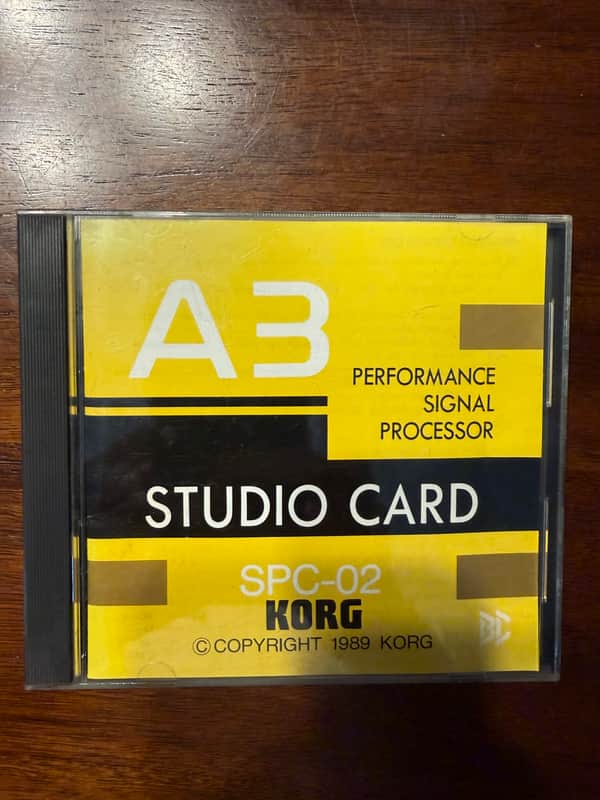 Korg SPC-02 Studio Card A3 image 1