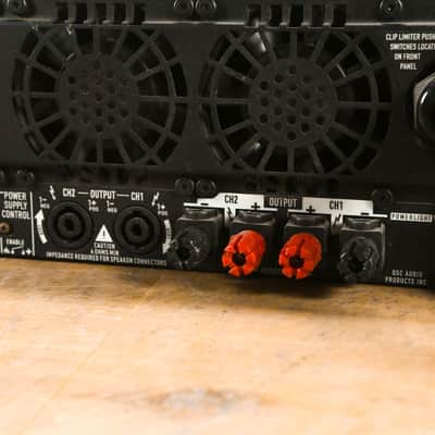 QSC PowerLight 9.0 PFC Power Factor Corrected 2-Channel Power Amplifier CG011SZ image 10