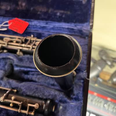 F. Loree Paris Vintage Oboe - Grenadilla Wood - Made in France With Case SN: BD72 - Early 1960s image 3