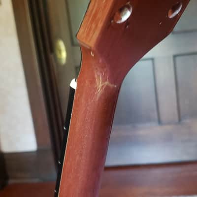 Repaired Husk 1992 Ebony Board Gibson Les Paul Studio Lite Body and Neck, Vintage Sunburst image 25