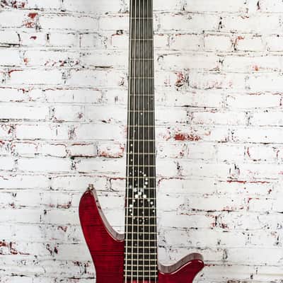Yamaha - John Myung Signature Electric Bass, Trans Red - w/HSC - x7212 - USED image 3
