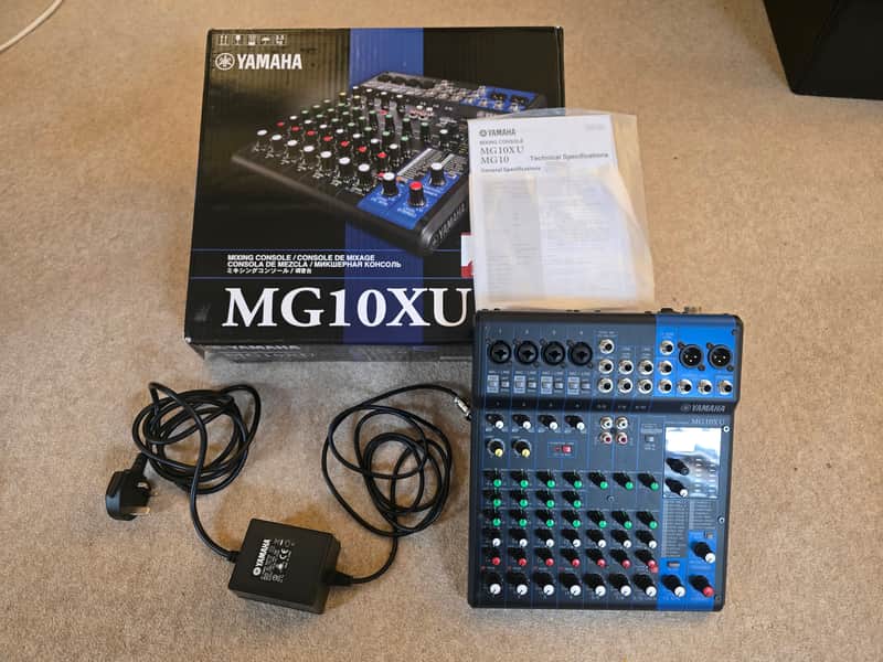 Yamaha MG10XU 10 Channel Analog Mixer | Reverb UK