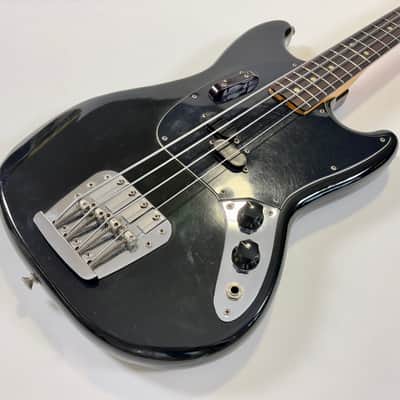 Fender Mustang Bass 1975 Black image 4