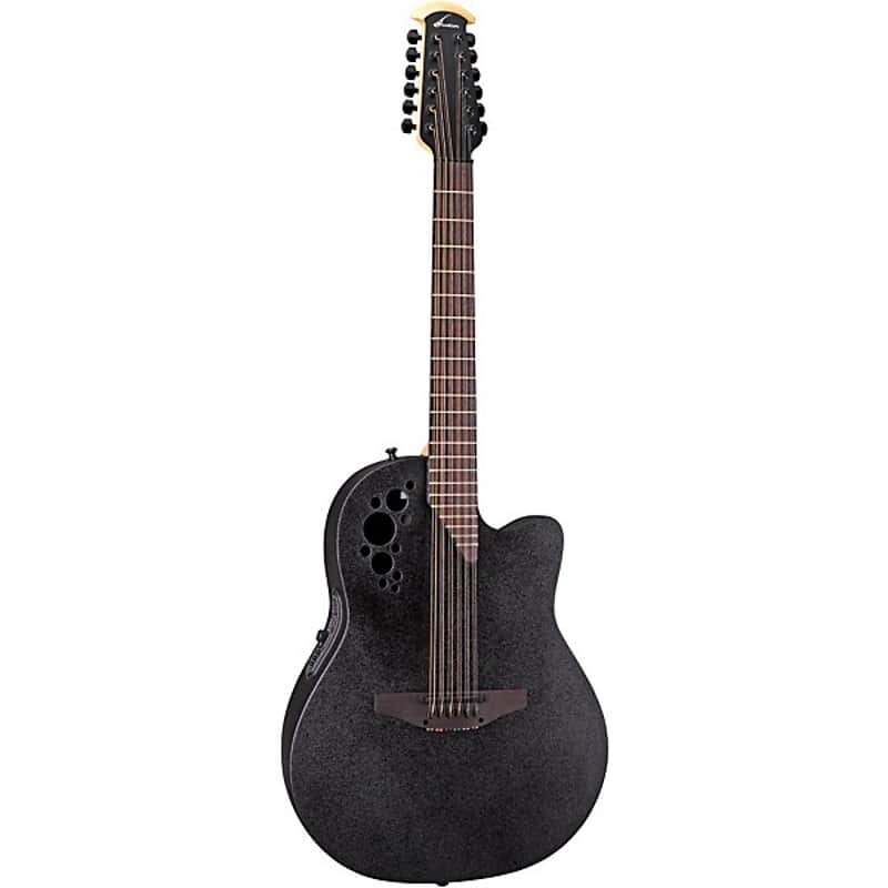 Ovation 2058TX-5 Pro Series Elite TX Deep Contour Solid A-Grade Sitka-Spruce Top 12-String Acoustic-Electric Guitar w/ABS Deluxe Case image 1