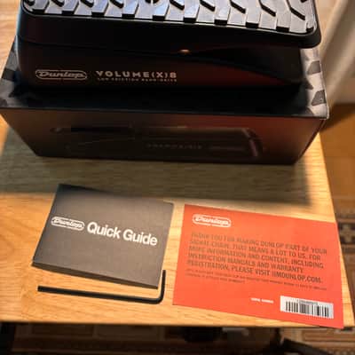 Dunlop DVP5 Volume (X) 8 Pedal 2021 - Present - Black image 1