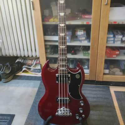 Gibson SG Bass Shortscale 2019 Heritage Cherry image 1